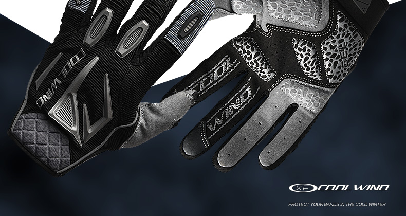 Gants pour vélo mixte KF COOLWINO - Ref 2242832 Image 72