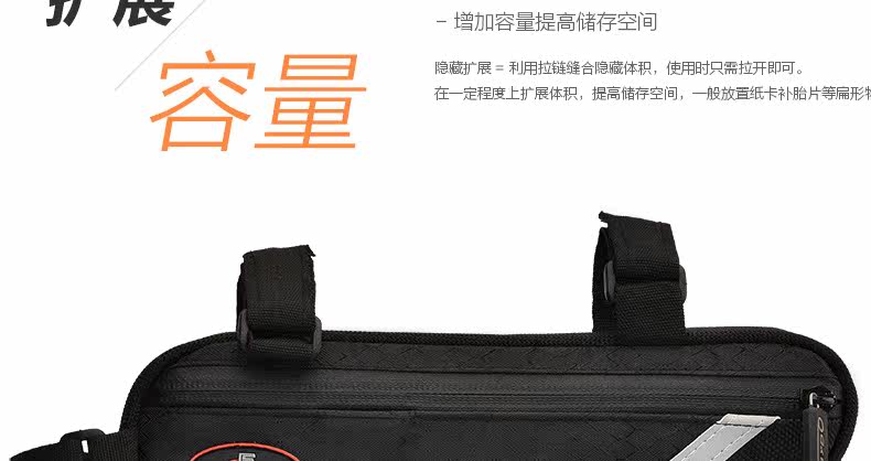 Sacoche pour vélo mixte EASYDO - Ref 2219440 Image 25