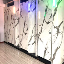 Guangdong bathroom transfer pattern partition waterproof and moisture-proof stainless steel honeycomb composite panel hardware accessories manufacturer direct sales