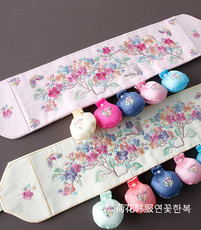 Пояс 【荷花韩服】韩国原装进口儿童腰带/周岁生日用品/韩服腰带h-xh05