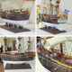 Gothenburg Zheng He's Sailing Resin Sailboat Model Living Room Children's Room Ornament Decoration Handicraft Gift