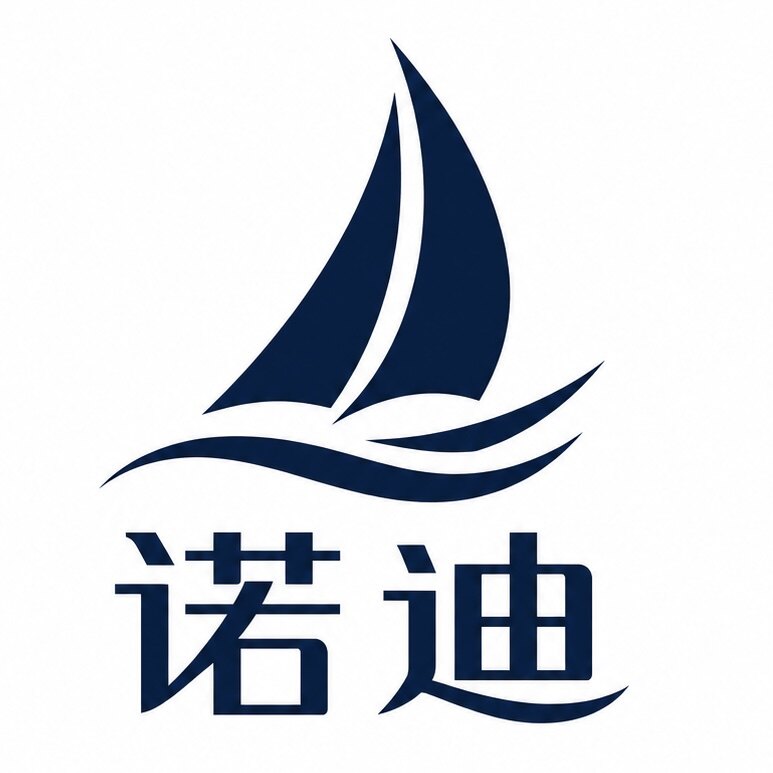诺迪 精品帆船模型馆的LOGO