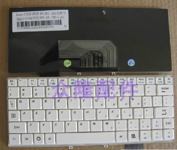 New original English IdeaPad Lenovo S10 S10E M10 m10w S9 S20 laptop keyboard