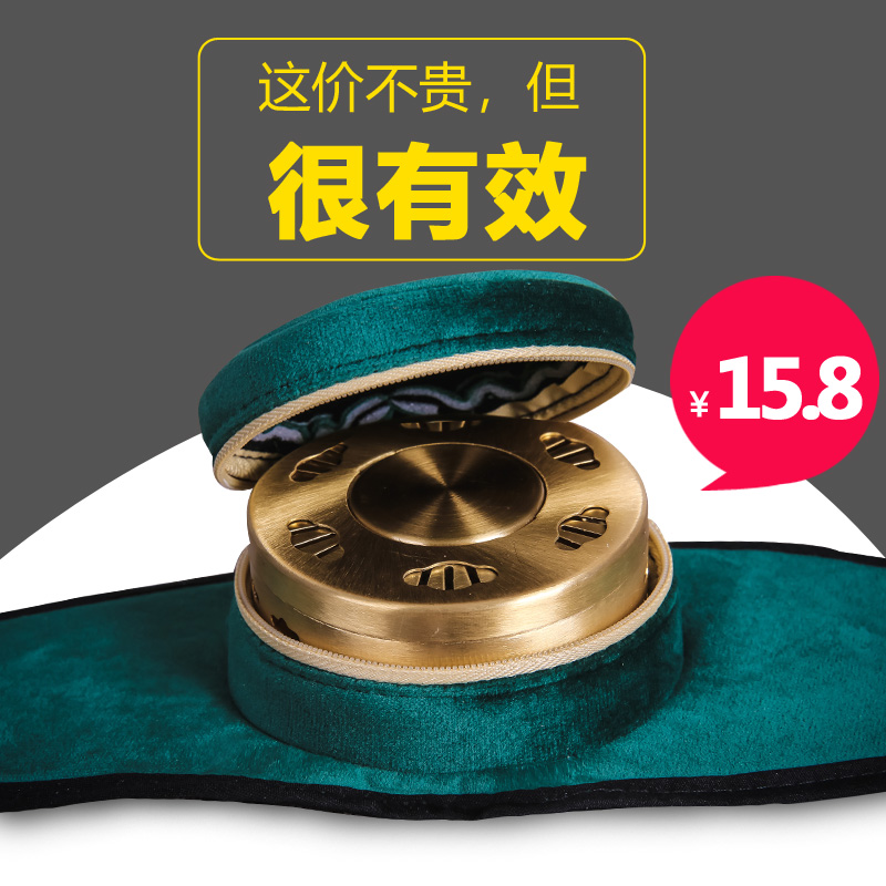 無煙パッケージ灸ボックスポータブル灸家庭用灸スティック燻蒸ボックス銅灸ポット燻蒸器具ツールおよび機器灸ベルベット