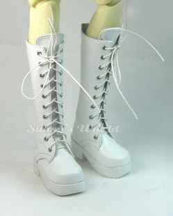 [Thirty President] BJD boots S008-1 3 points 4 points are rope boots black white brown SD baby