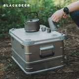 Дорожный металлический вместительный и большой ящик для хранения для кемпинга, коробочка для хранения, снаряжение для авто, алюминиевый сплав