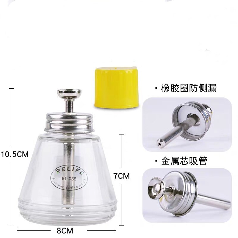 Press-type Alcohol Bottle Wash Board Water Bottle Heathen Water Bottle electric white oil glass pressing bottle 150ml ml-Taobao