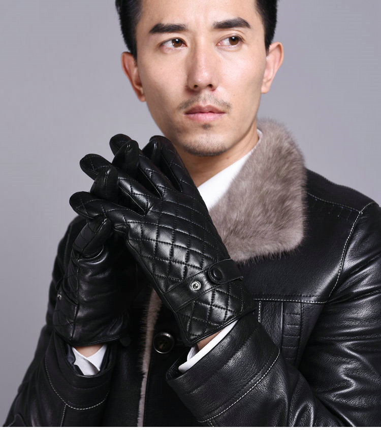 Gants pour homme en peau de mouton - Ref 2781602 Image 18