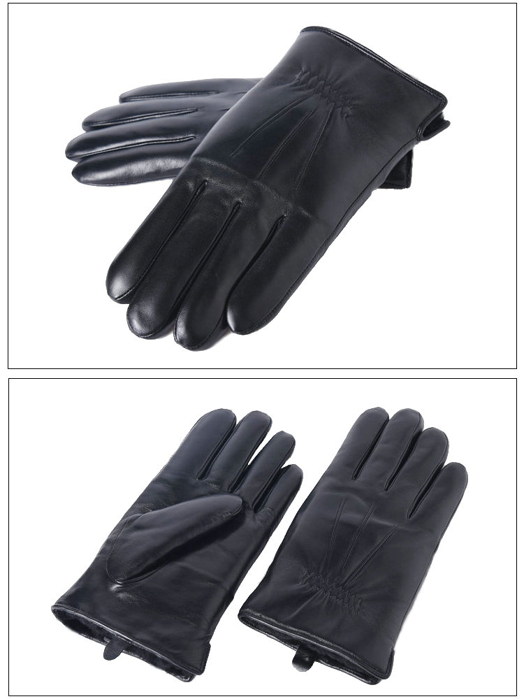 Gants pour homme en peau de mouton - Ref 2781602 Image 10
