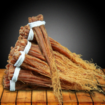 Red ginseng whisker 500g bulk foot dry Northeast specialty Changbai Mountain ginseng whisker root dried ginseng 6 years red ginseng whisker
