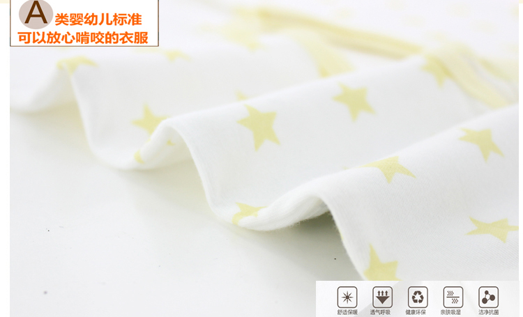 Quần áo trẻ em Tongtai quần áo mùa xuân và mùa thu Quần áo sơ sinh cotton nam và nữ áo khoác dài tay cho bé áo liền quần ôm sát bé gái