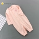 Tongtai cotton mùa xuân và mùa thu kín quần áo một mảnh quần áo trẻ em jumpsuit leo núi quần áo nam và nữ quần áo trẻ em gần gũi không xương - Áo liền quần