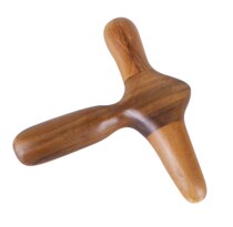 Fragrant wood acupressure stick acupuncture point foot acupressure stick foot massage cone acupressure stick rolling tendons wooden cross hammer