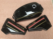 Motorcycle accessories Jialing 70 fuel tank JH70 fuel tank thickened fuel tank black army green gasoline fuel tank