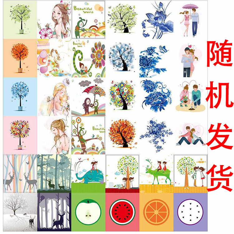 Creative Small Department Store Magic Sticker No-Nail Hooks Creative Cartoon Powerful Sticky Hook Random Shipping