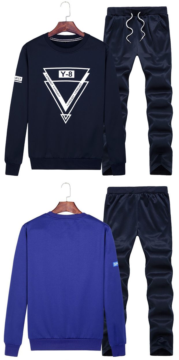 Xuân 2018 mới 5 áo len nam phù hợp với nam 6 cộng phân bón XL xu hướng thể thao 8 học sinh 9xl áo hoodie đen