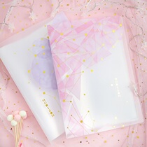 Through fan collection book hand account sticker collection this pregnancy check list put the certificate folder sticker book transparent