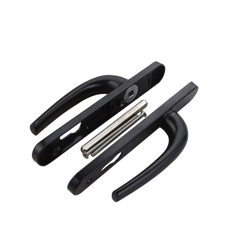 KIN LONG Firm Door Lock Handle Broken Bridge Aluminum Alloy Door Lock Panel Door Handle Pair 85 * 105 holes door handle-Taobao