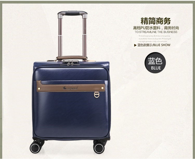 Paul xe đẩy trường hợp bánh xe phổ quát kinh doanh Hàn Quốc vali lên vali nhỏ 16 inch du lịch phải có vali vali kakashi