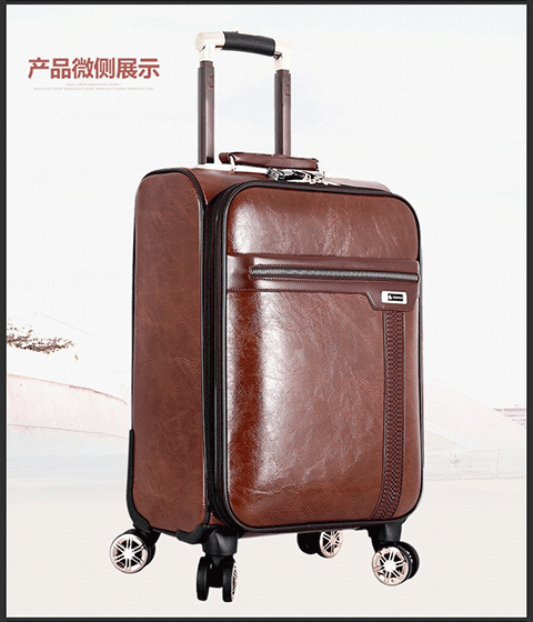 Paul vali nam 20/24/28 inch retro vali vali hộp mềm kinh doanh mật khẩu hành lý xe đẩy trường hợp nữ vali vải