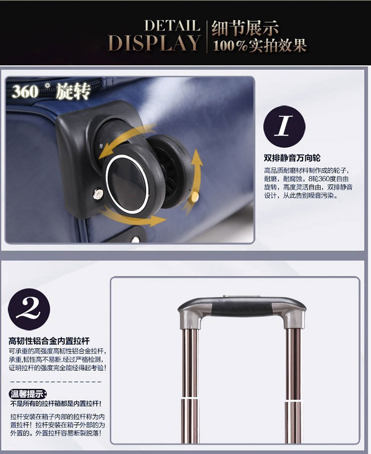 Paul xe đẩy trường hợp bánh xe phổ quát kinh doanh Hàn Quốc vali lên vali nhỏ 16 inch du lịch phải có vali vali kakashi