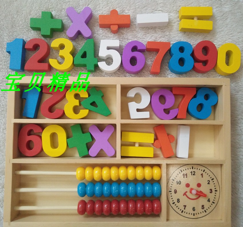 Wood pellets Children puzzle toys Magnetic puzzle Puzzle Wooden panels Double sided writing board Wood Multi-functional learning box