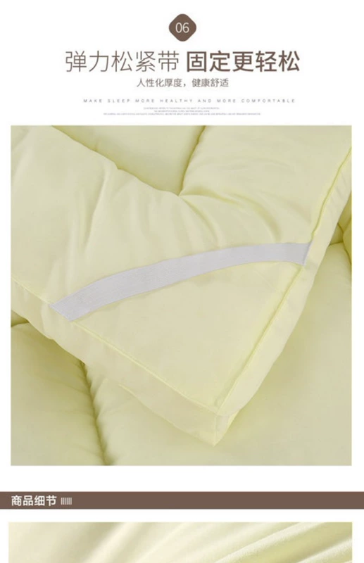 Dày 10cm nệm mềm sinh viên ký túc xá giường đơn 0,9m phòng ngủ lên xuống giường nệm 1 mét 1,2m1,5 mét - Nệm