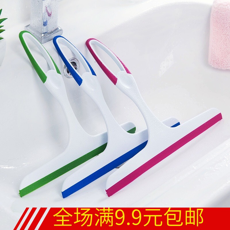 Household soft glue glass wiper bathroom cleaning wipe tool washing glass window cleaning tile floor cleaning tool - Taobao