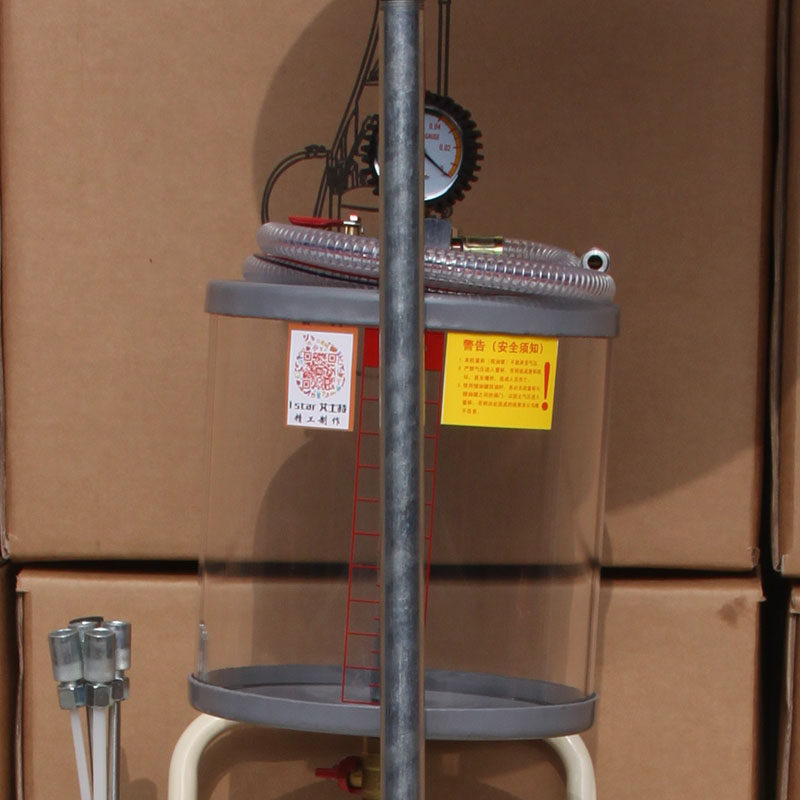 Sucker accessories Straw measuring cup Waste oil collector Oil basin Wheel valve Universal wheel Complete accessories