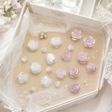 Бусины, браслет из бисера ручной работы, натуральные двусторонние аксессуары, DIY