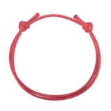 Универсальный оберег на день рождения, плетеный браслет из красной нити ручной работы для влюбленных, простой и элегантный дизайн