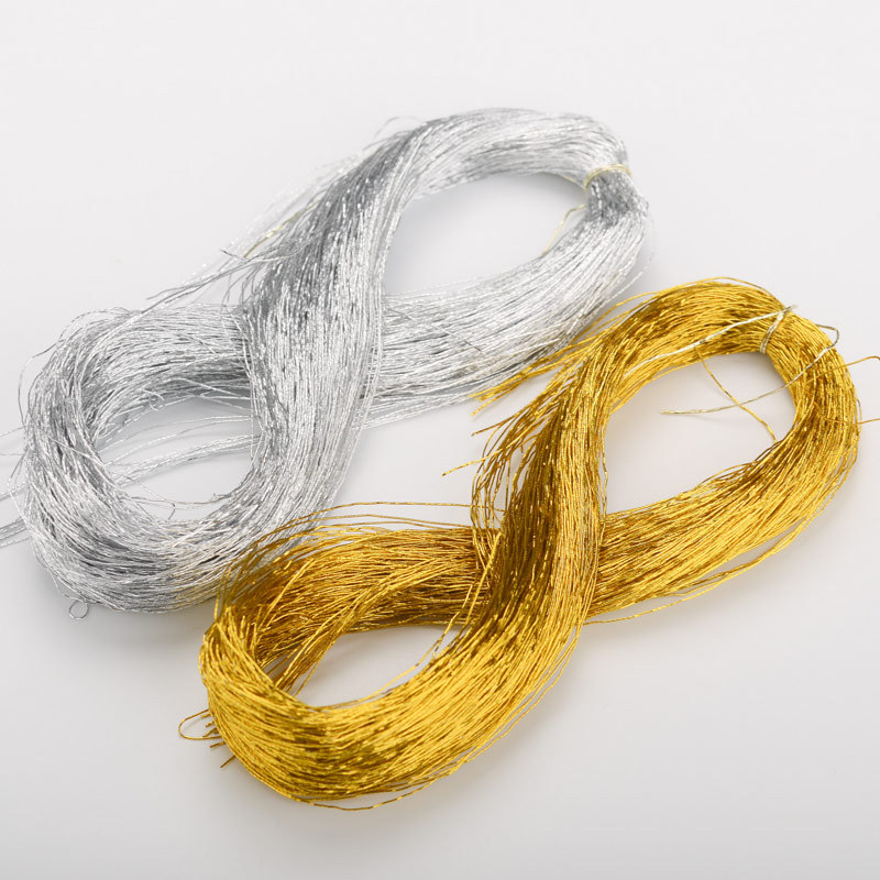 High-End Gold and Silver Thread for Jewelry Stores, Price Tag Hanging Wire, 0.3mm Thin Wire, Gold Wire, Silver Wire, Tag Hanging Wire, Silk Thread