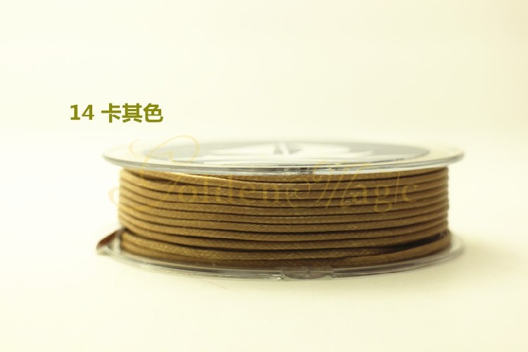 Oar 1.5mm wax rope bracelet braided rope, hand-braided DIY wire, snake skin rope, wax string necklace rope pic 28
