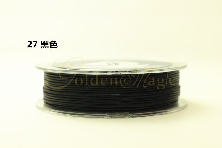 Oar 1.5mm wax rope bracelet braided rope, hand-braided DIY wire, snake skin rope, wax string necklace rope pic 13