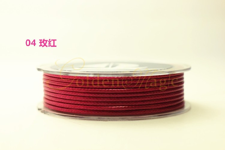 Oar 1.5mm wax rope bracelet braided rope, hand-braided DIY wire, snake skin rope, wax string necklace rope pic 18