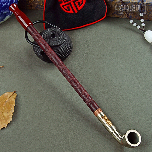 Труба резное красное сандаловое сигаретное стержень