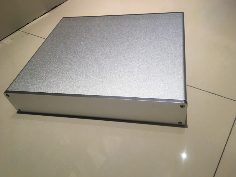 Two-Color Grid Communication Instrument Case Made of All-Aluminum Alloy, Aluminum Profile Chassis, Industrial Control Equipment Box