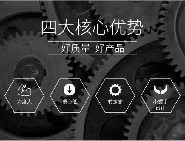 Đồ gỗ công cụ sander dụng cụ đánh bóng khí nén máy mộc thương hiệu 2050 đĩa 5 inch máy mài mịn