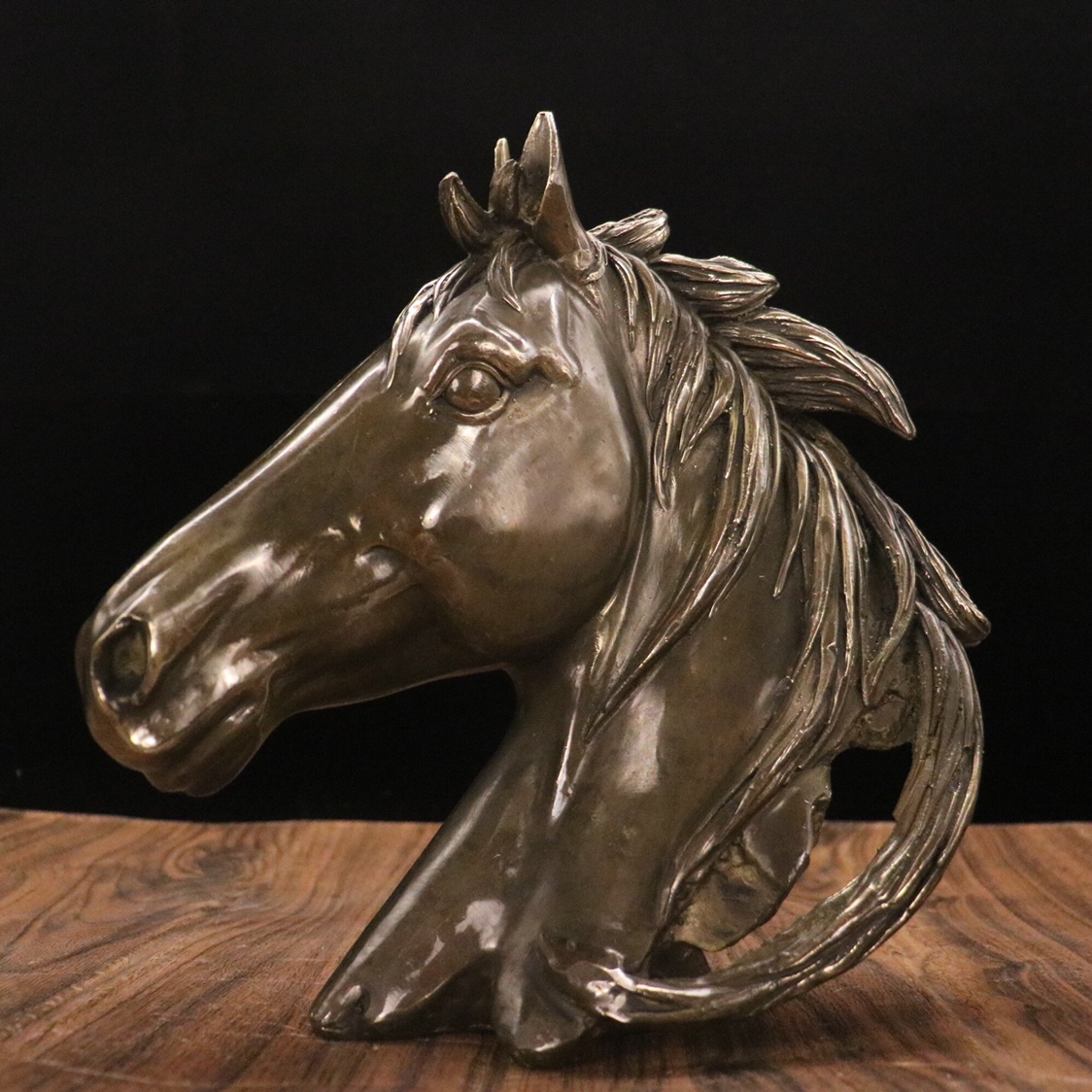 Pure Copper Craft Gift Swing Accessories Creative Home Decoration Goods Office Business Gift Horse To Successful Opening Pendulum