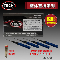 Teke Overall Sestalk 251-1UL Mushroom Nail Stopper Stem Tyre Tool patch Mushroom Tin Steel Needle Whole