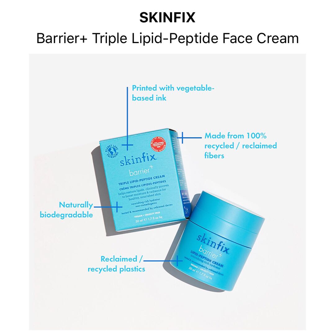 Spot skinfix Barrier barrier repairing anti-old face cream 50ml polypeptide lipid moisturizing