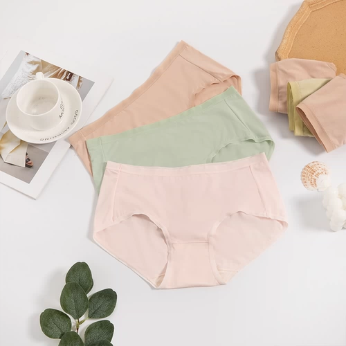 Платиновое нижнее белье, комфортный комплект, дышащие трусы