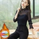 Đầm ren nữ mùa xuân hè 2018 mới rủ lưới hai mảnh phù hợp với áo voan siêu cổ tích ao so mi nu dep