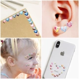 Дисней, детские серьги, наклейка, мультяшные ушные наклейки, украшение для ногтей, «Холодное сердце», подарок на день рождения