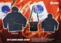 Amsk áo khoác đa chức năng dày đa chức năng - Quần áo độn bông thể thao áo phao uniqlo nam