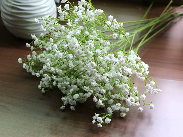 Mô phỏng ngôi sao trắng hoa giả nhựa hoa đầu chụp ảnh cưới trang trí cắm hoa trang trí hoa tươi - Hoa nhân tạo / Cây / Trái cây