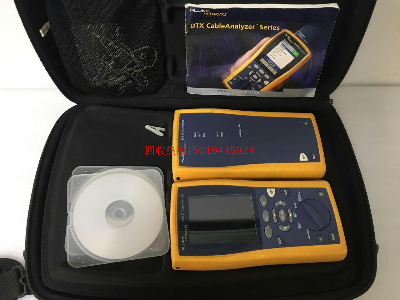Recycling Supply FLUKE DTX-LT Digital Cable Certification Tester Altimeter Comparable to DTX-1800