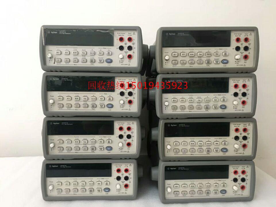 Long-term bulk of current goods Supply Agilent 34401A Digital multimeter Recycling Second-hand Instrument meters with electricity meters