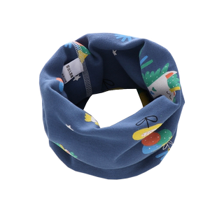 Pure cotton spring and autumn baby warm boy and infant scarf