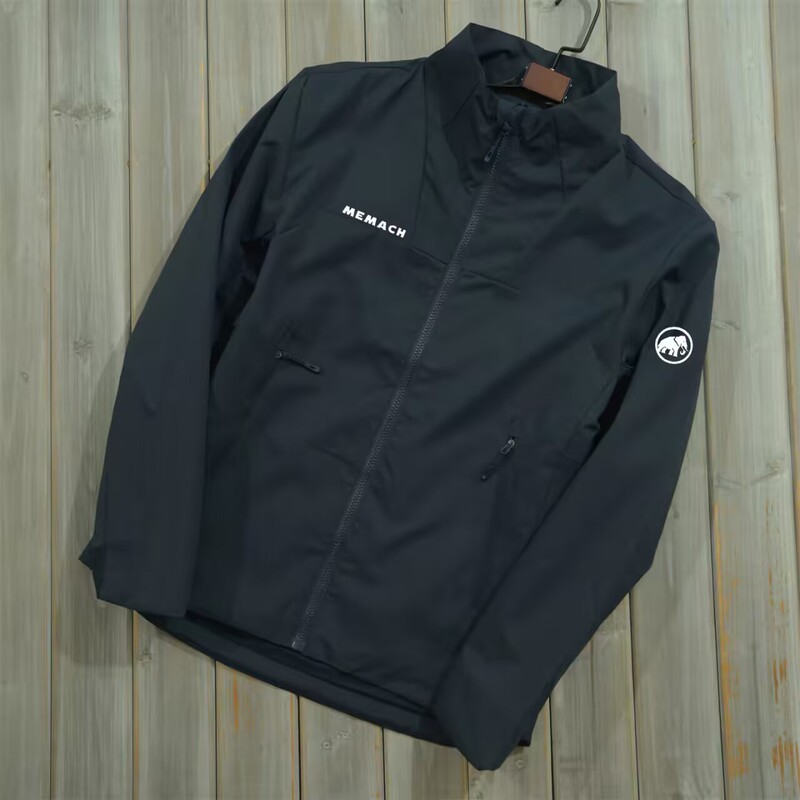 Spring and Autumn New Style Mammoth Glacier Stand-Collar Jacket Outdoor Sports Casual Loose Large Size Versatile Windproof Jacket